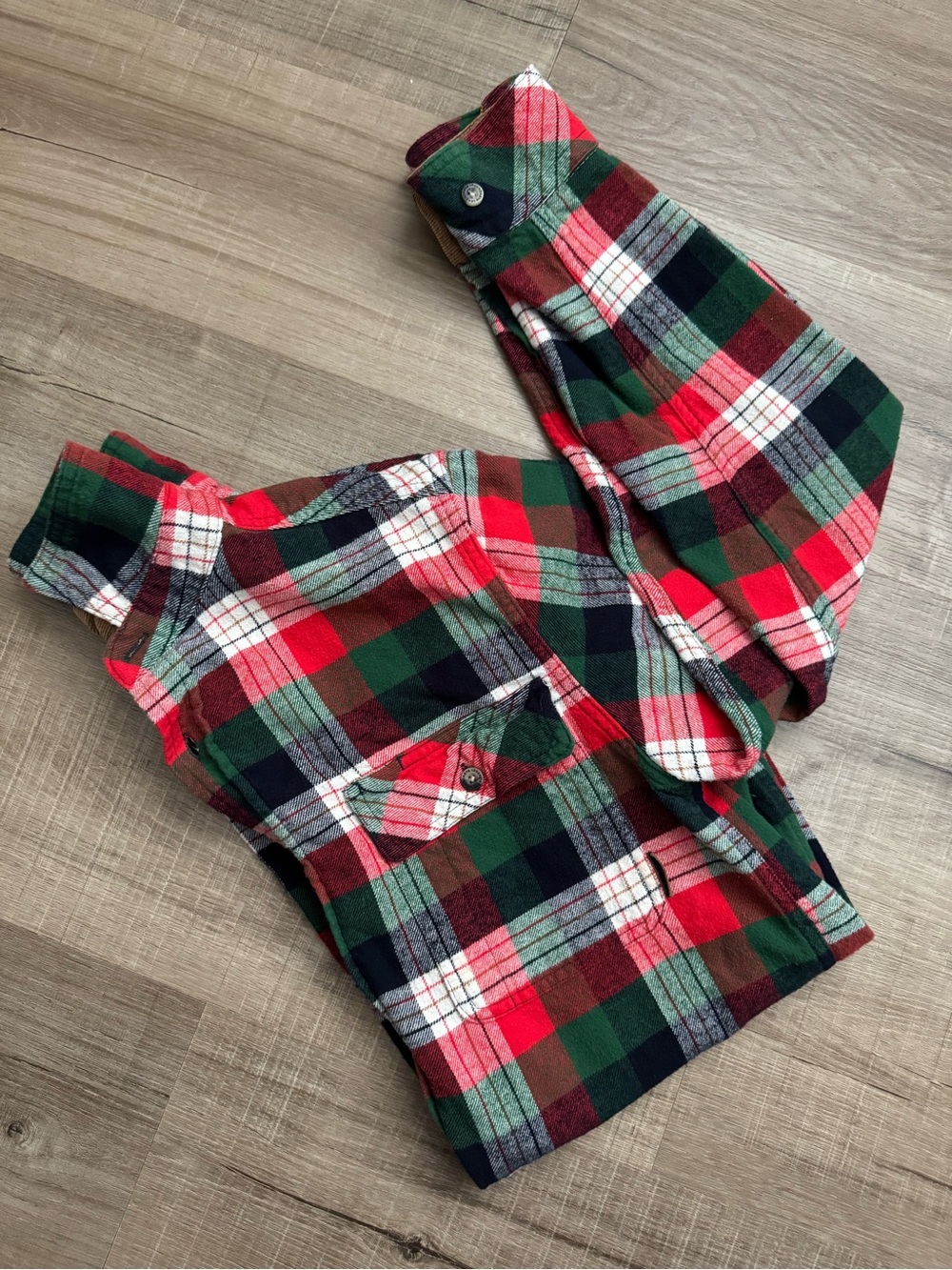 Legendary Whitetails Buck Camp Flannel Shirt Men’s Small Red Green Plaid Mint
